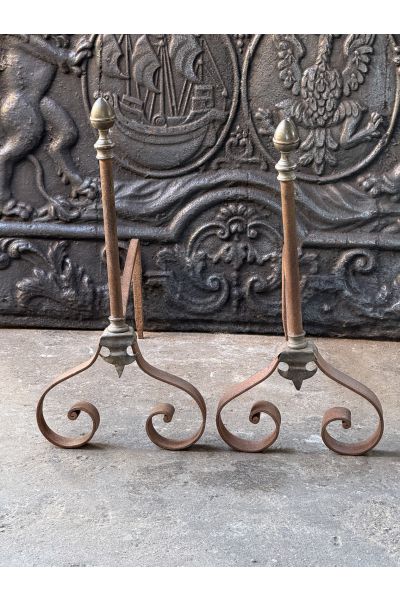 Napoleon III Fire Dogs