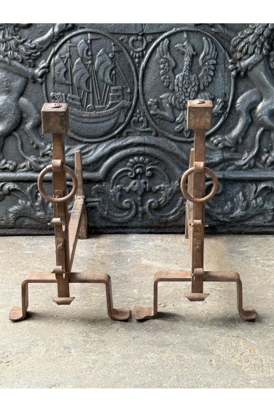 Large Andirons | Landiers