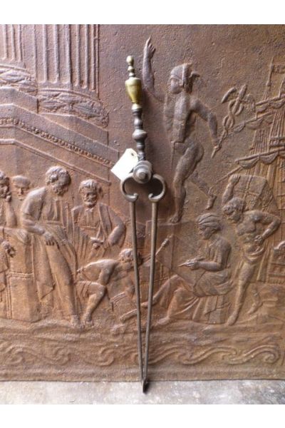 Dutch Fireplace Tongs
