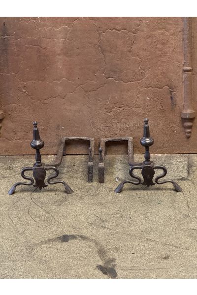 Antique Fireplace Log Grate