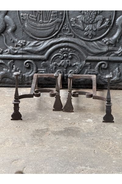 Antique Fireplace Log Grate