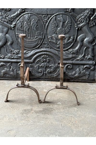 Napoleon III Fire Dogs