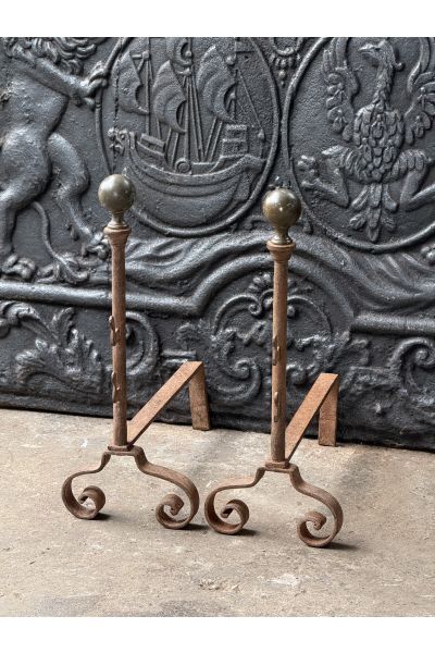 Napoleon III Fire Dogs