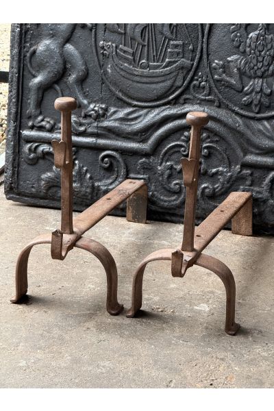 Napoleon III Fire Dogs