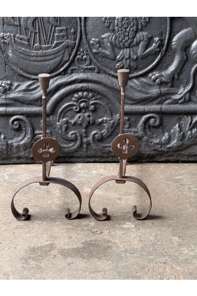 Napoleon III Fire Dogs