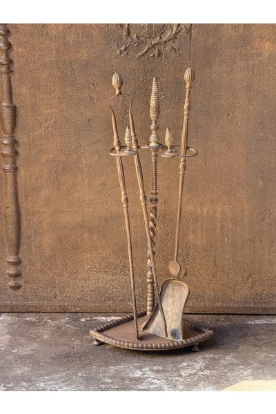 Antique French Fireplace Tools