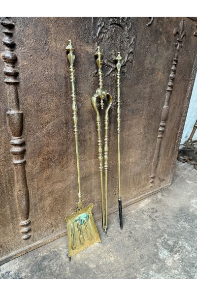 Victorian Fireplace Tool Set