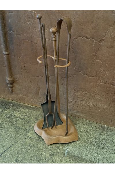Antique French Fireplace Tools