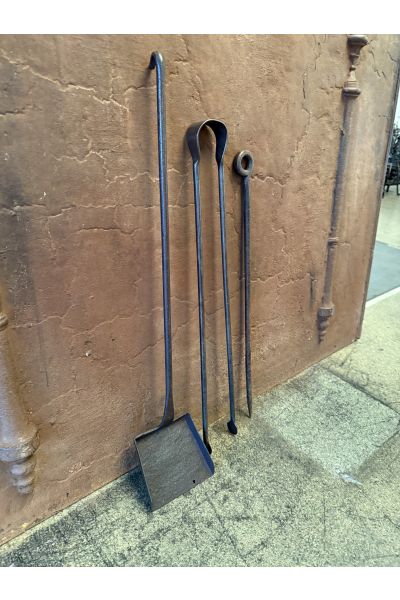 Antique French Fireplace Tools