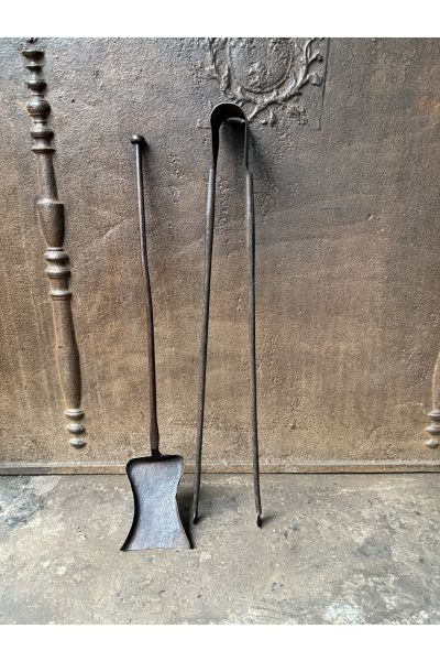 Antique French Fireplace Tools
