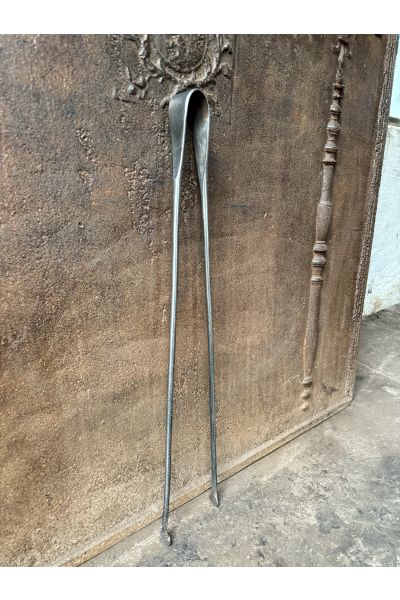 Antique French Fire Tongs