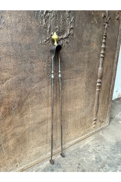 Napoleon III Fire Tongs