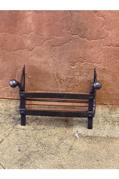 Antique Fireplace Log Grate
