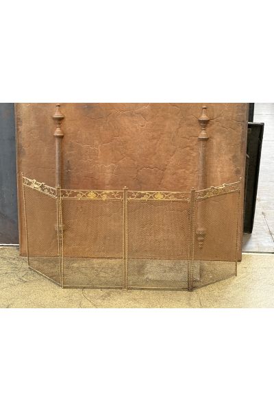 Antique French Fire Screen