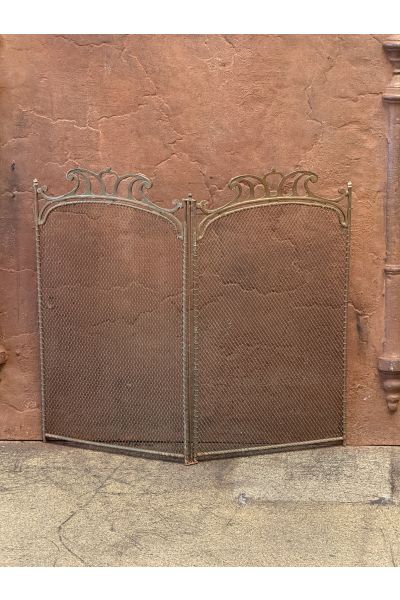 Art Nouveau Fire Screen