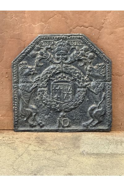 Arms of France and Navarre Fireback