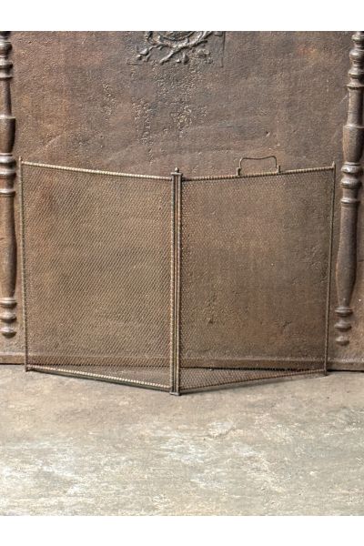 Antique French Fire Screen