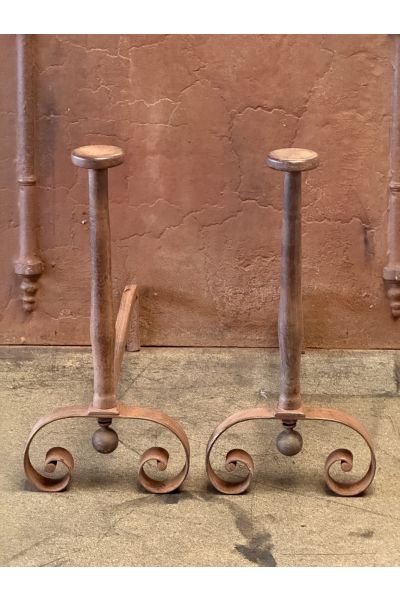 Large Andirons | Landiers