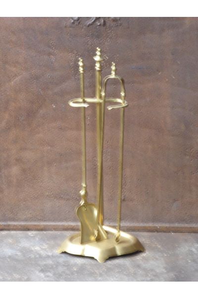 Polished Brass Fire Tools made of 33 
