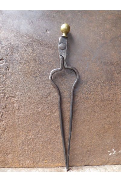 Antique Dutch Fire Tongs made of 15,16 