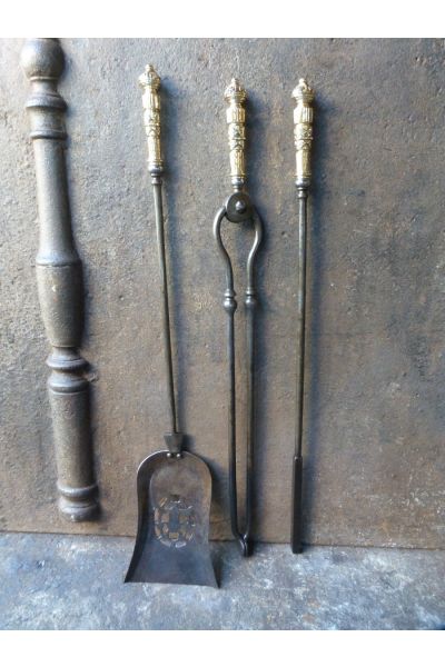 Victorian Fireplace Tool Set made of 15,152 