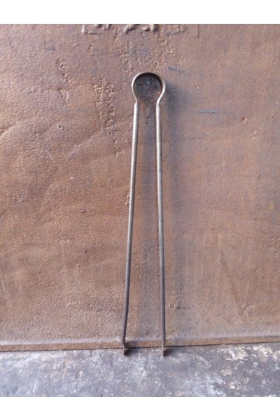 Antique French Fire Tongs made of 15 