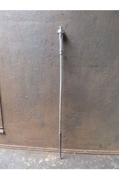 Polished Steel Fire Poker made of 32 