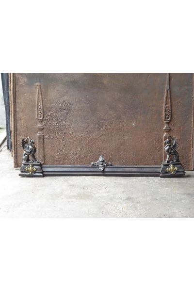French Fireplace Fender made of 16,155 
