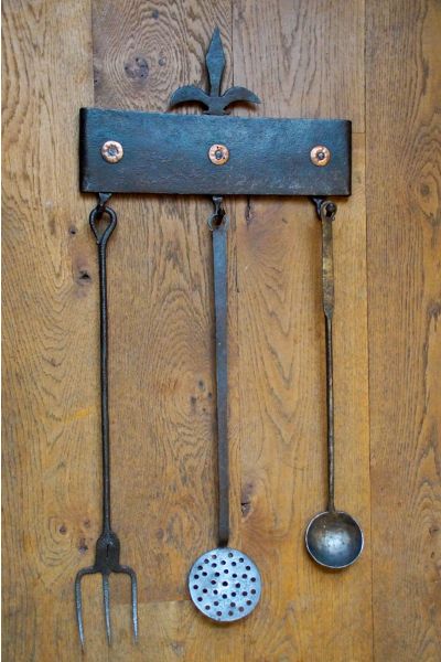 Antique Dutch Fire Tools made of 15,31 