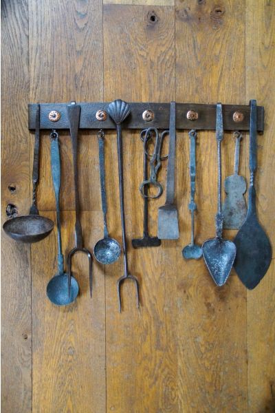 Antique Dutch Fire Tools made of 15,31 