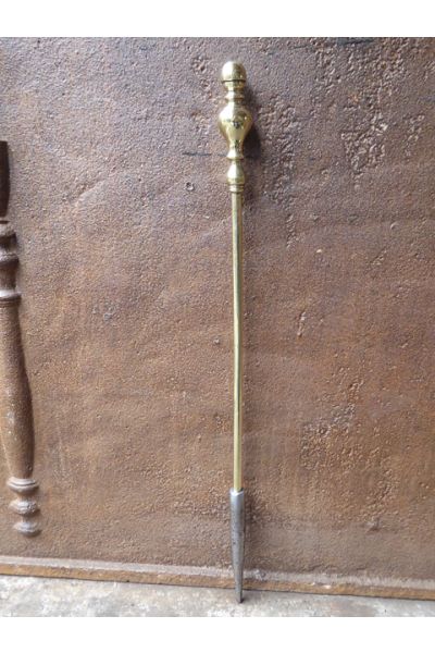 Polished Brass Fire Poker made of 32,33 