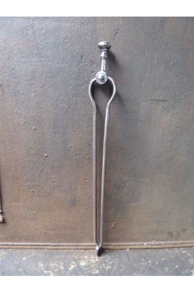 Polished Steel Fire Tongs made of 32 