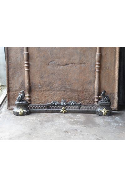 French Fireplace Fender made of 14,15,16 
