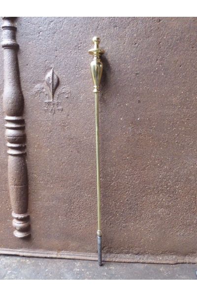 Polished Brass Fire Poker made of 32,33 