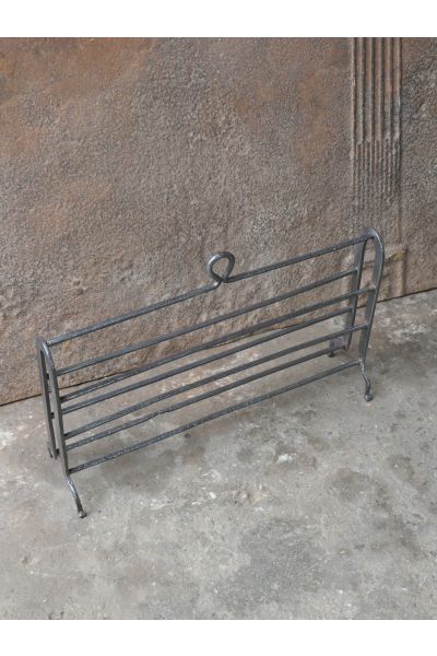 Antique Fireplace Toaster for Potatoes made of Wrought iron 