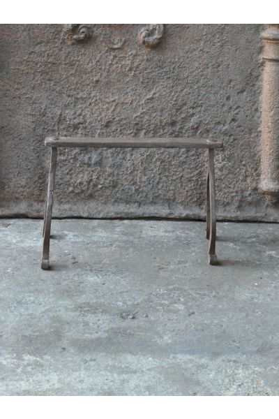 Louis XV Iron Andiron made of Wrought iron 