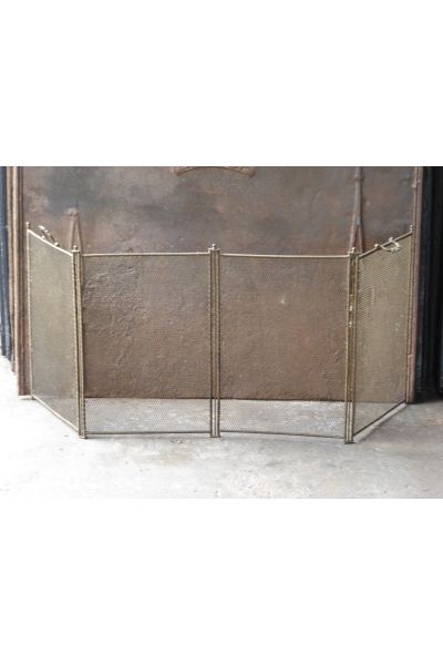 Antique French Fire Screen made of 16,154 