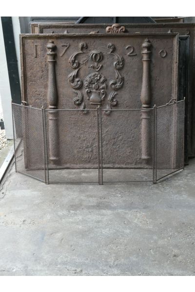 Antique French Fire Screen made of 16,154,155 