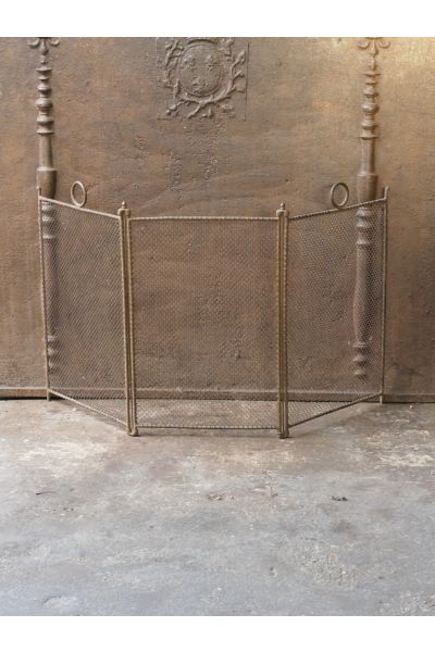 Antique French Fire Screen made of 154,155 
