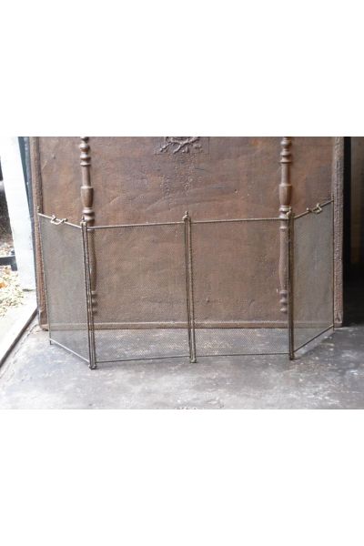 Antique French Fire Screen made of 14 