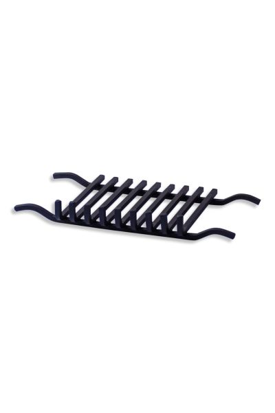 Steel Fireplace Grate for Andirons | 24" x 13" made of 15 
