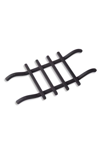 Small Wood Grate for Andirons | 19" x 12" made of Wrought iron 