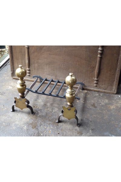 French Fireplace Grate made of 14 