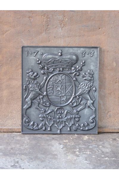 Coat of Arms Fireback made of 14 