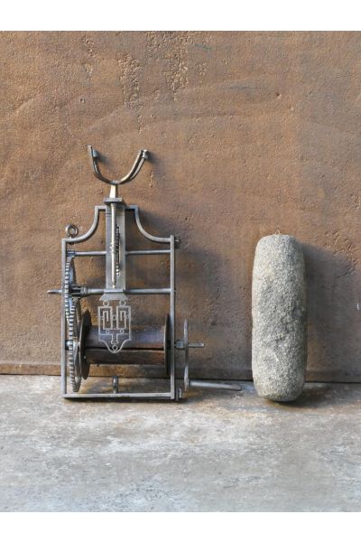 Antique Weight-Driven Spit Jack made of 15,149,153 