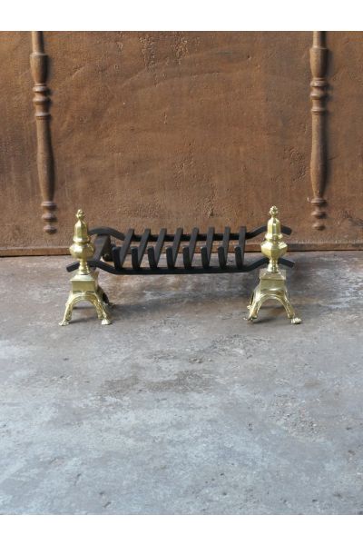 Antique Fireplace Log Grate made of 15,33 