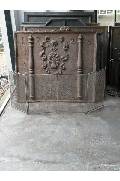 Antique French Fire Screen made of 16,154,155 