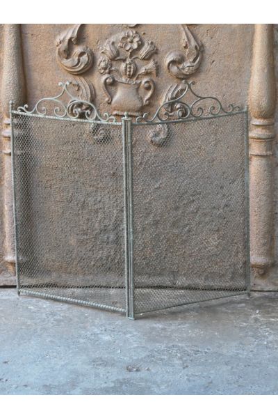 Antique French Fire Screen made of 154,155 