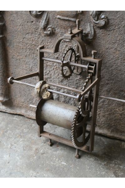 Antique Weight-Driven Spit Jack made of 15,149 
