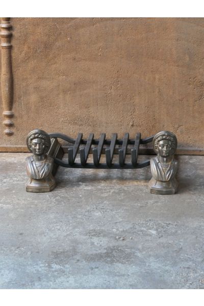 Antique Fireplace Log Grate